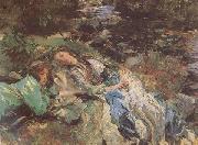 John Singer Sargent The Brook (mk32) oil painting